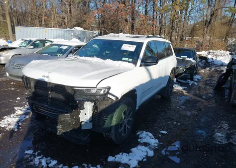 2025 Jeep Grand Cherokee L Limited 4X4 z USA, uszkodzony, nr VIN 1C4RJKBG5S8727892